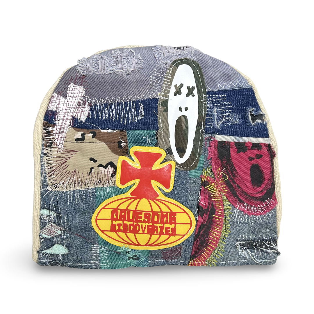Denim beanie V4