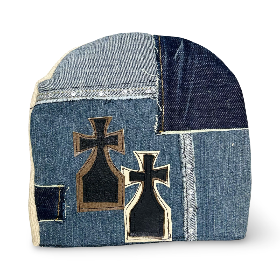 Denim beanie V5