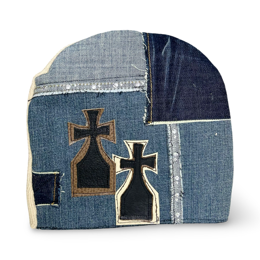 Denim beanie V5